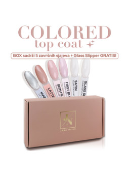 Colored Top Coat Box - 5...