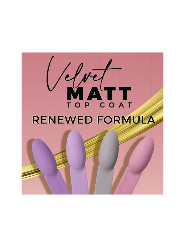 Velvet Matt Top Coat 10ml