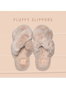 JN fluffy papuče  S