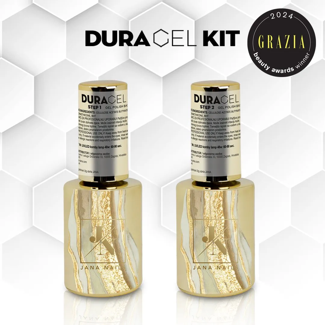 Duragel kit/set step 1 & step 2 - 10 ml