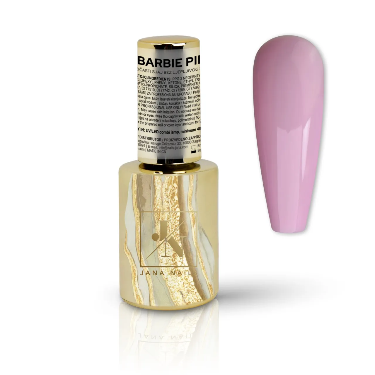 Barbie Pink top coat - 10 ml