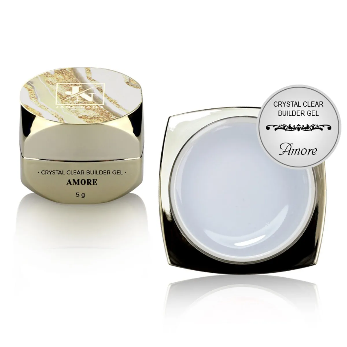 Amore crystal clear builder gel - 5 g