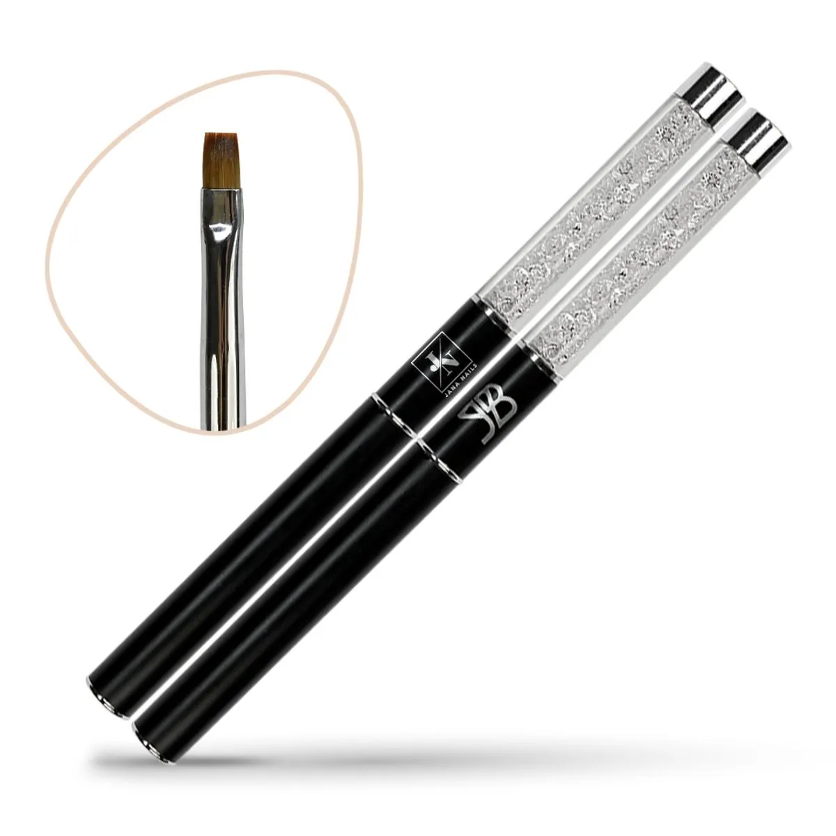 Brush for gel square