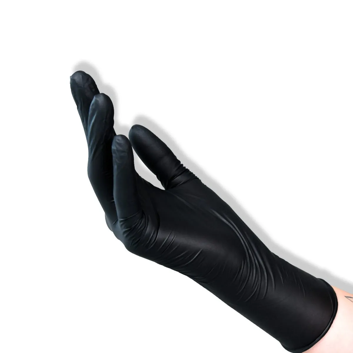 Rukavice nitrilové black M - 100 ks/balenie