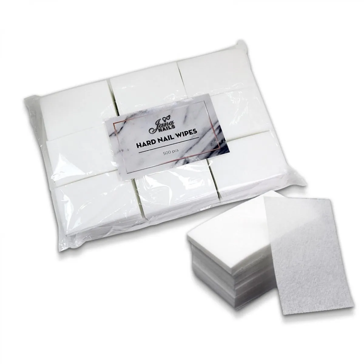 Hard nail wipes - 500ks