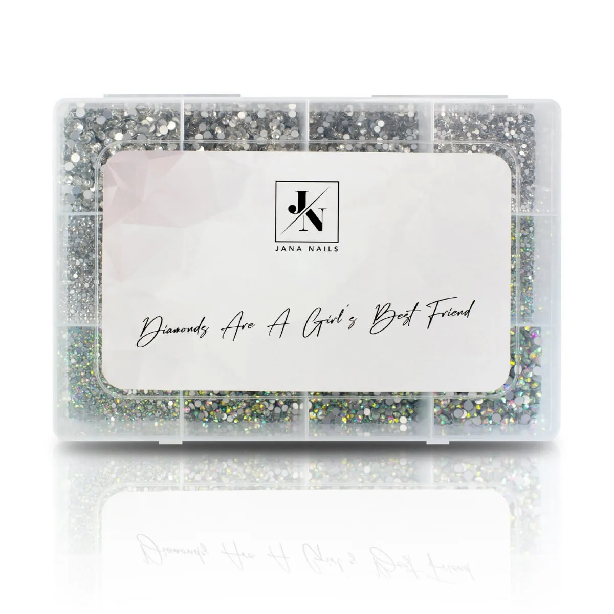 Big box diamond set (ab crystal & silver)