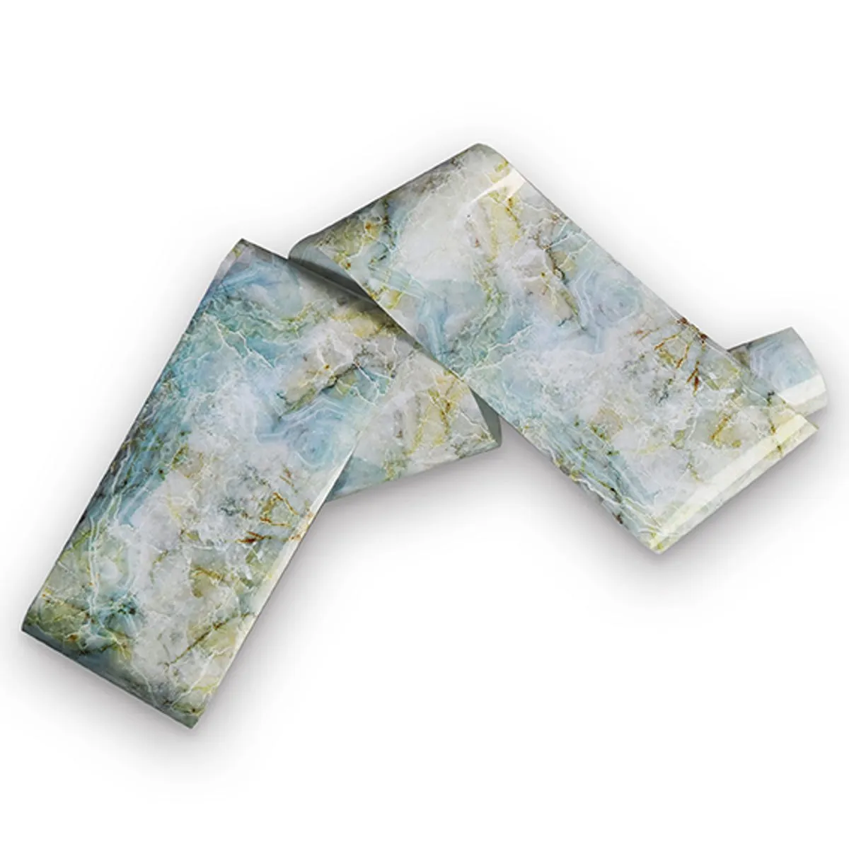 Marble fólia blue