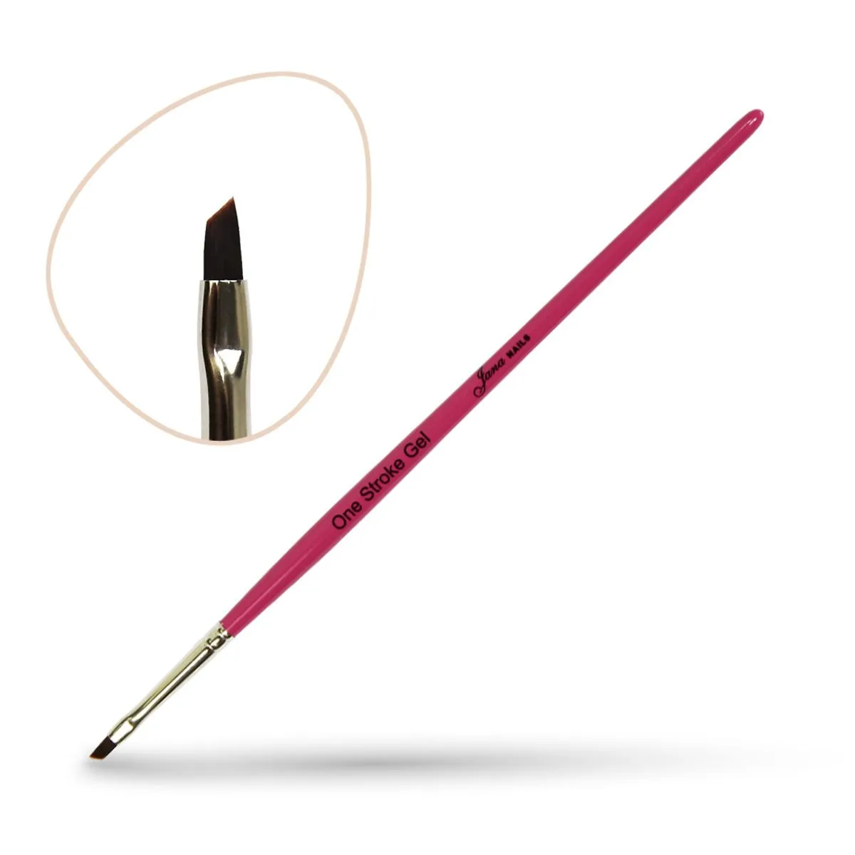 Jn one stroke gel brush mini