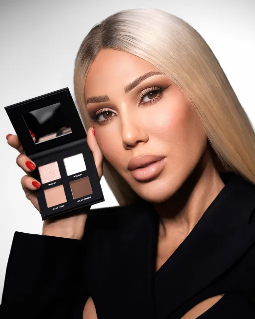 Ruka Beauty x JN Beauty - The Glam Aid Palette 4 x 2 g – foto 4