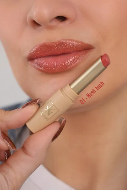 Silky glossy lipstick - 01 Hush Hush 6 g – foto 3