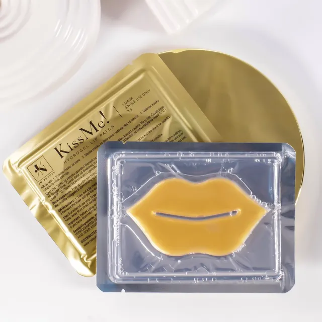 KissMe! Hydrogel Lip Patch - Gold – foto 3