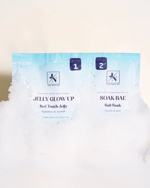 Coconut Glow - Jelly pedi ritual 2 x 50 g – foto 2