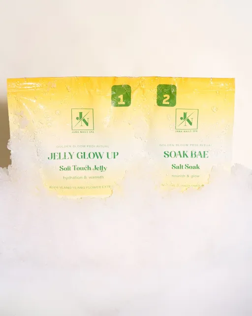 Golden Bloom - Jelly pedi ritual 2 x 50 g – foto 2