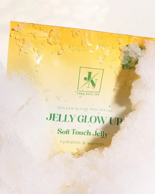 Golden Bloom - Jelly pedi ritual 2 x 50 g – foto 4