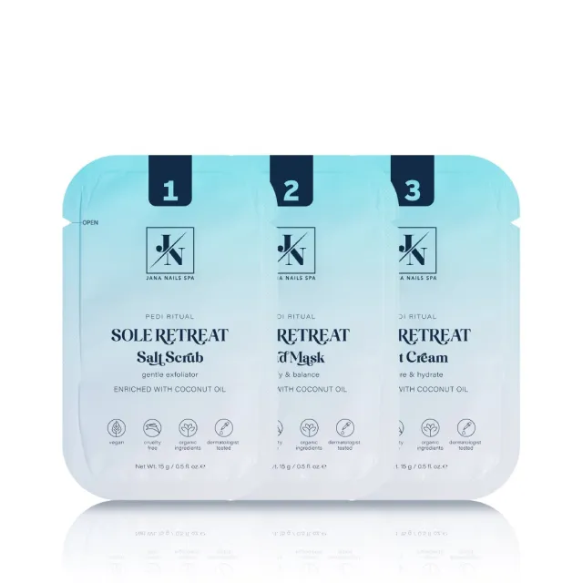 Sole Retreat - 3 step pedi ritual 3 x 15 g – foto 2