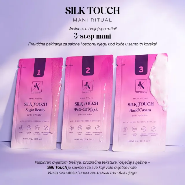 Silk Touch - 3 step mani ritual 3 x 10 g – foto 6