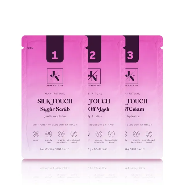 Silk Touch - 3 step mani ritual 3 x 10 g – foto 2