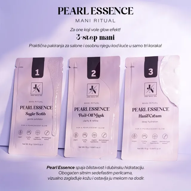 Pearl Essence - 3 step mani ritual 3 x 10 g – foto 6