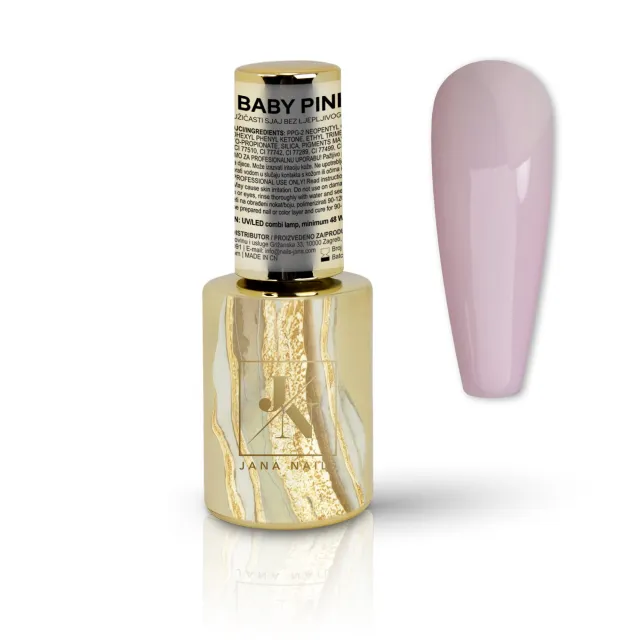 Baby Pink top coat - 10 ml