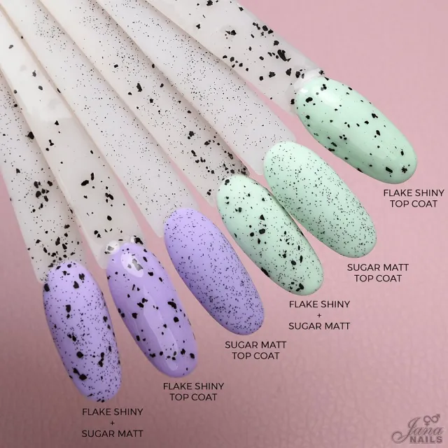 Flake top coat / shiny - 10 ml – foto 5