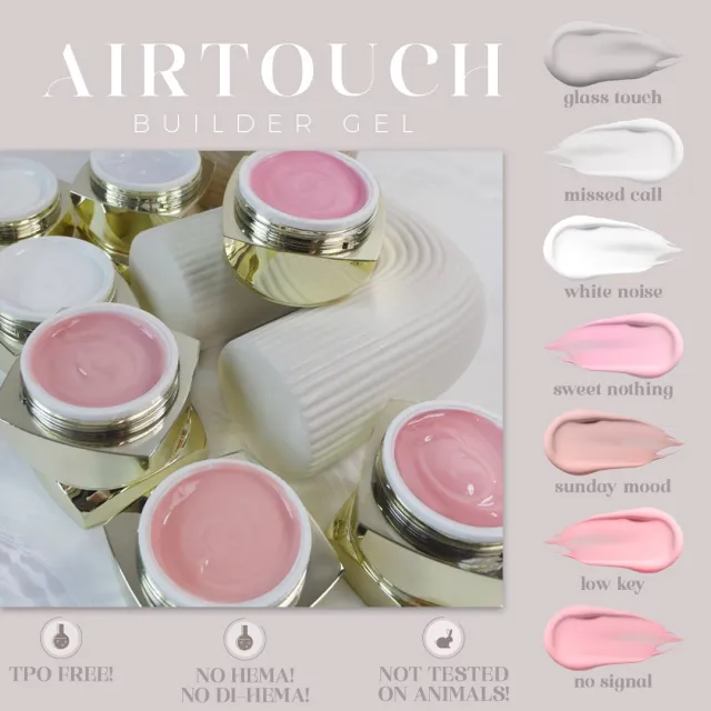 AirTouch builder gel Low Key - 5 g – foto 2