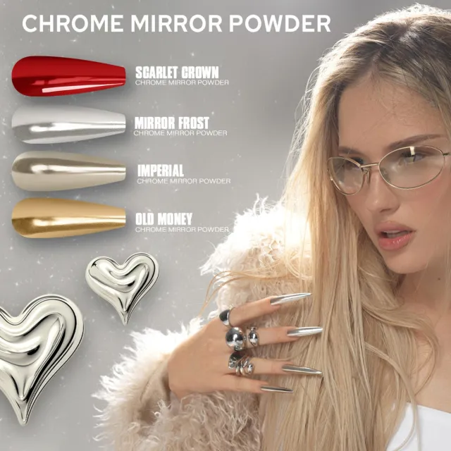 Chrome Mirror Powder Old Money 0,5 g – foto 2
