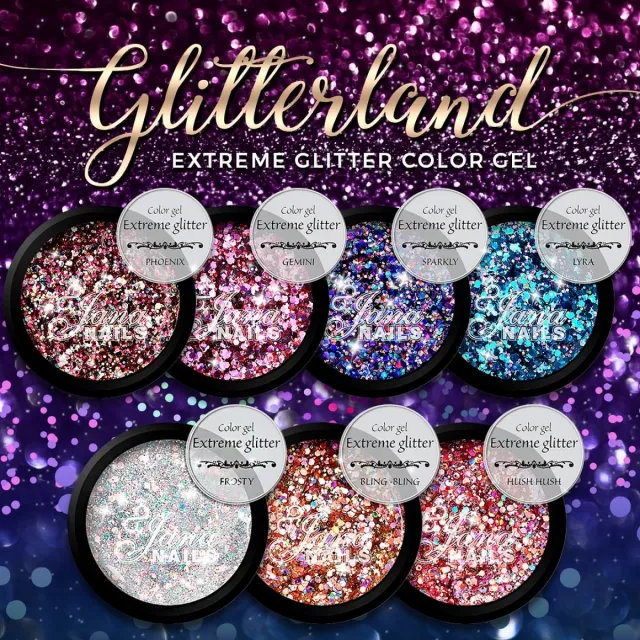 Color gel Extreme Glitter Frosty - 5 g – foto 4
