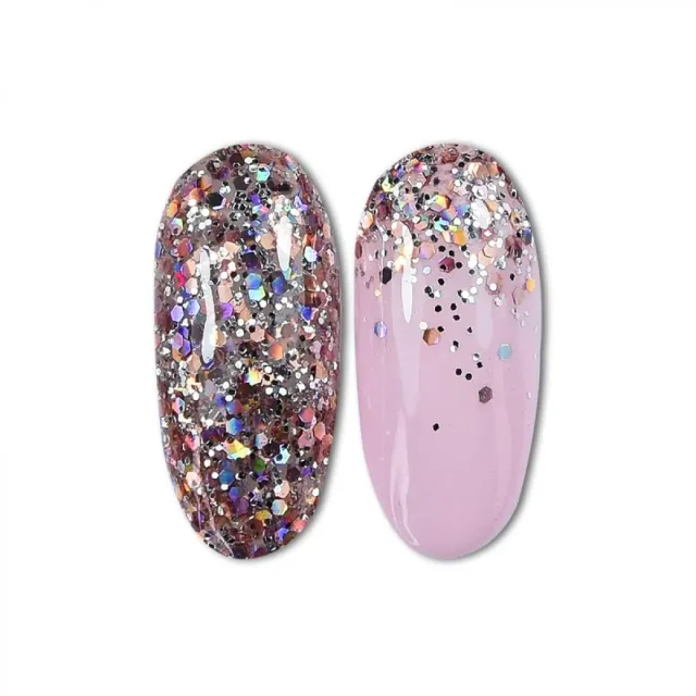 Color gel Extreme Glitter Hush Hush - 5 g – foto 3