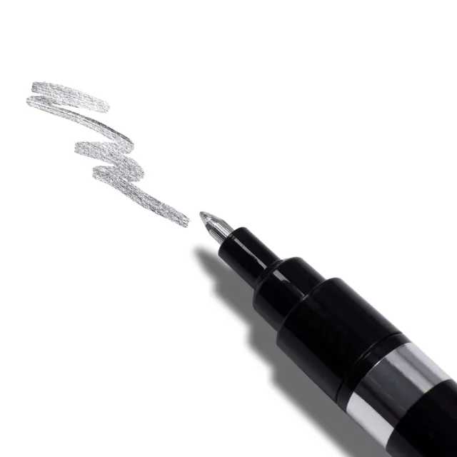 Chrome marker 1 mm Silver