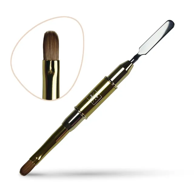 AcryGel gold double side brush