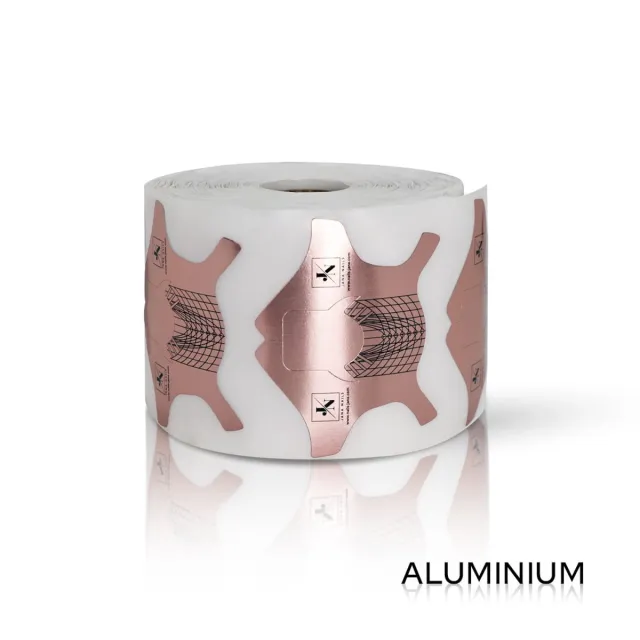Jn rose gold hliníková šablóna / small – 500 pcs – foto 2