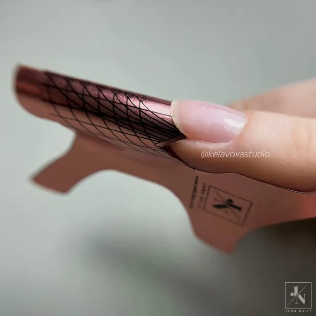 Jn rose gold hliníková šablóna / small – 500 pcs – foto 4