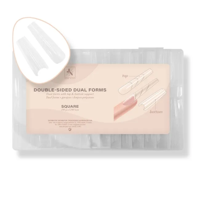 Double Sided Dual Forms Coffin 240 pcs