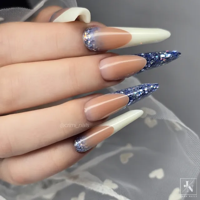 Dual nail form - Russian almond-long 120 pcs – foto 7