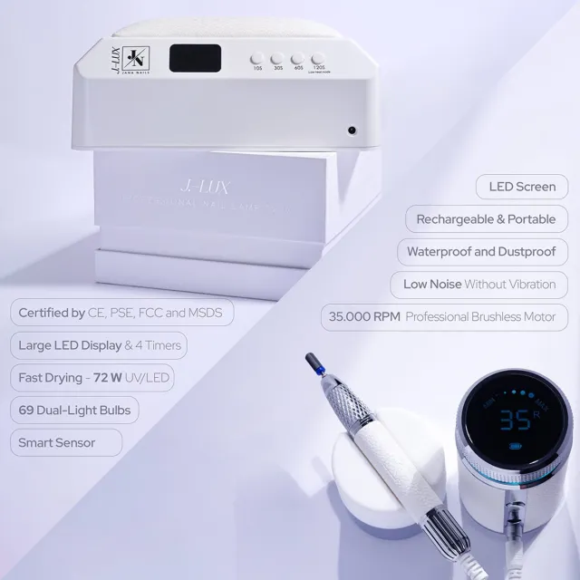 J.-LUX UV/LED lampa 72 W - 69 led pcs – foto 7