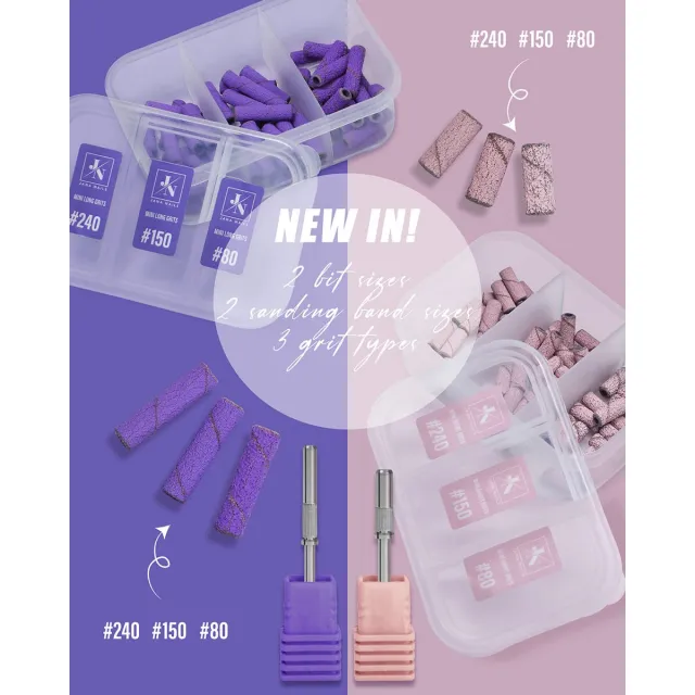 Mini Long Grits Box - Purple - 60 pcs – foto 4