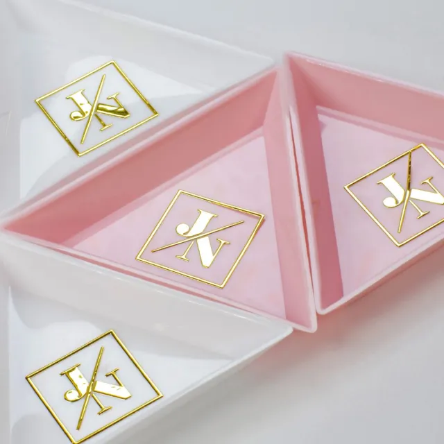 Mini triangle tray JN pink – foto 2