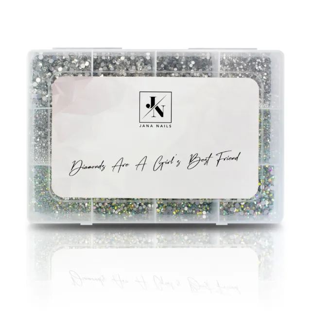 Big box diamond set (ab crystal & silver)