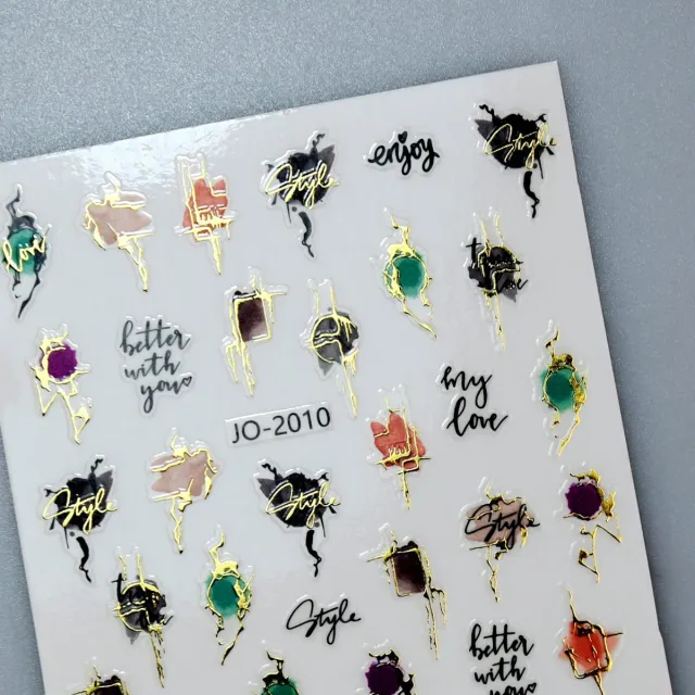 Nail stickers Abstract 02 – foto 2