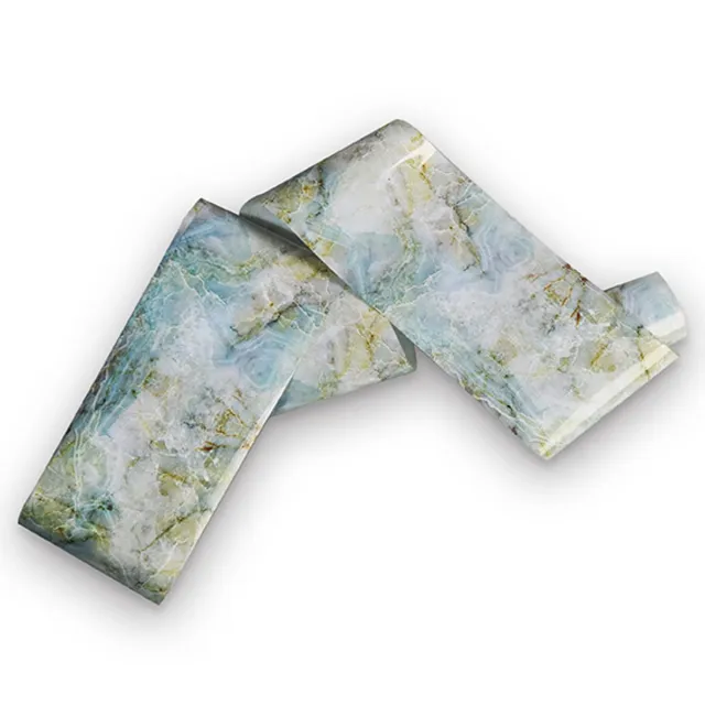 Marble fólia blue