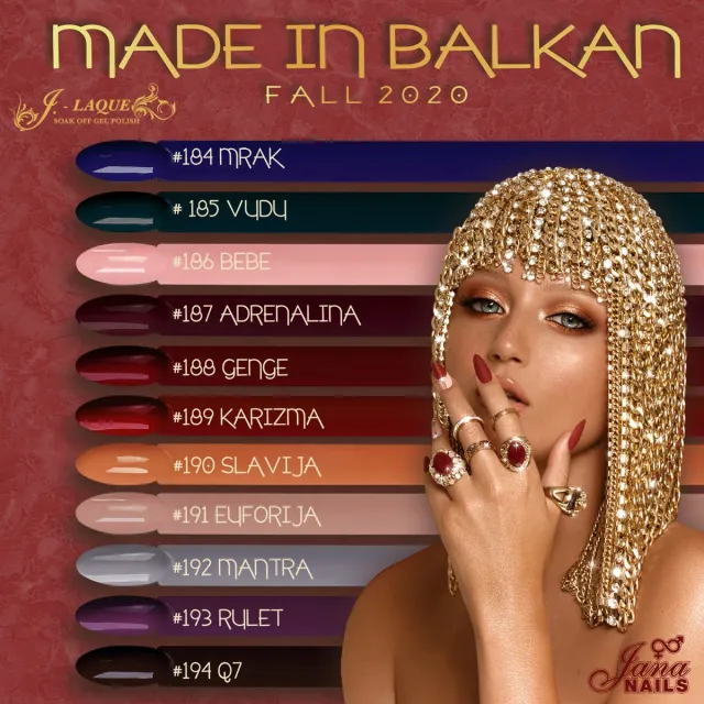 J.-Laque #187 Adrenalina - 10ml – foto 7