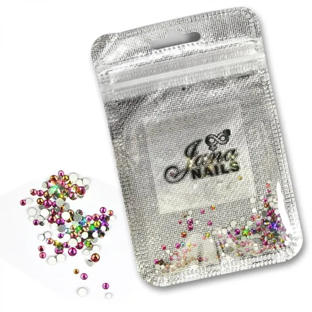 Mix Zircons Rainbow - 250pcs – foto 2