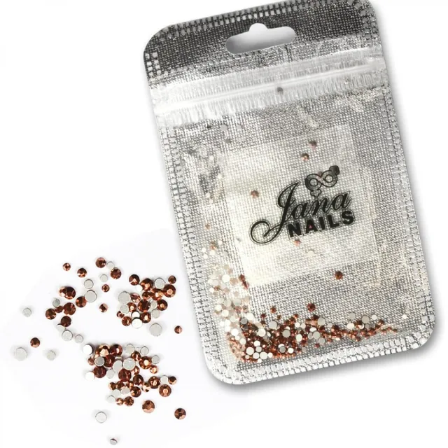 Mix Zircons Rose gold - 250pcs – foto 2