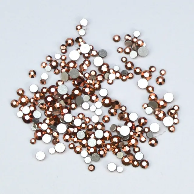 Mix Zircons Rose gold - 250pcs