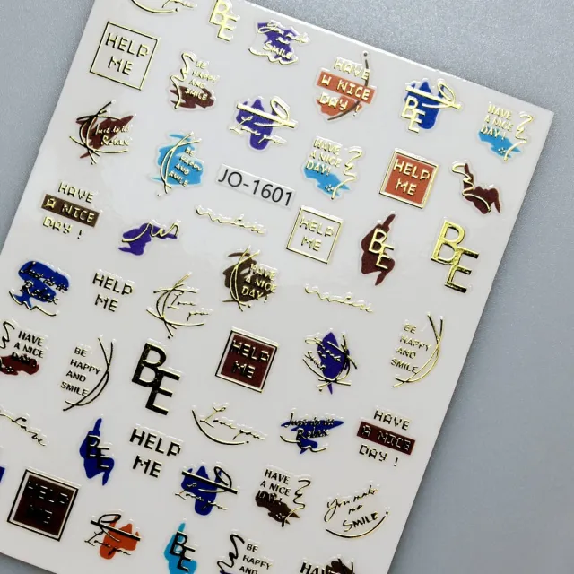 Nail stickers Abstract 01 – foto 2