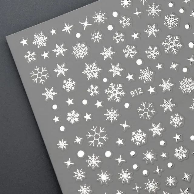 Nail stickers wintermix / silver – foto 2