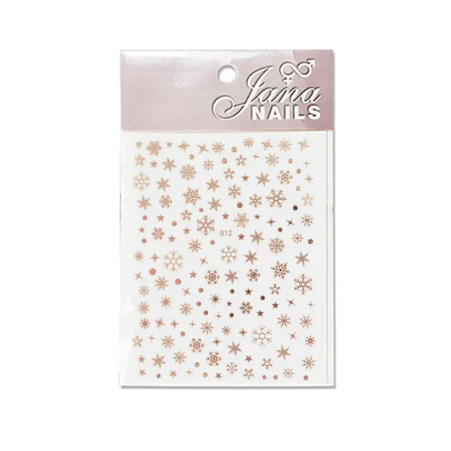 Nail stickers wintermix / rose gold