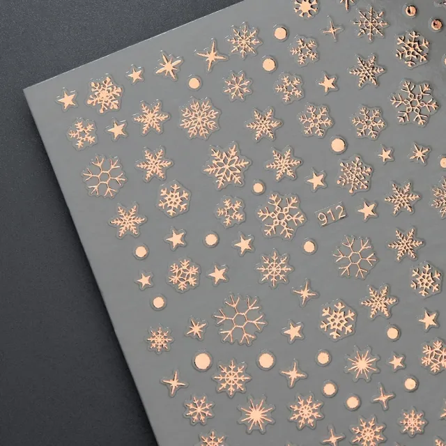 Nail stickers wintermix / rose gold – foto 2