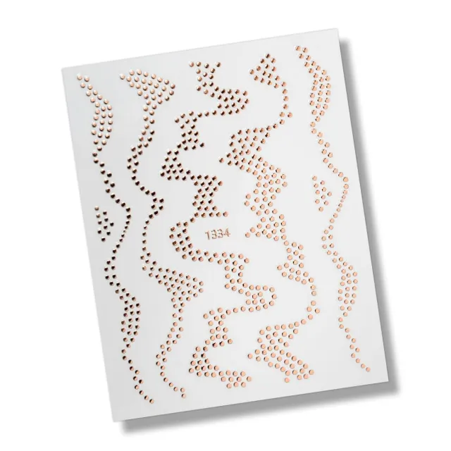 Nail stickers dots / rose gold – foto 2
