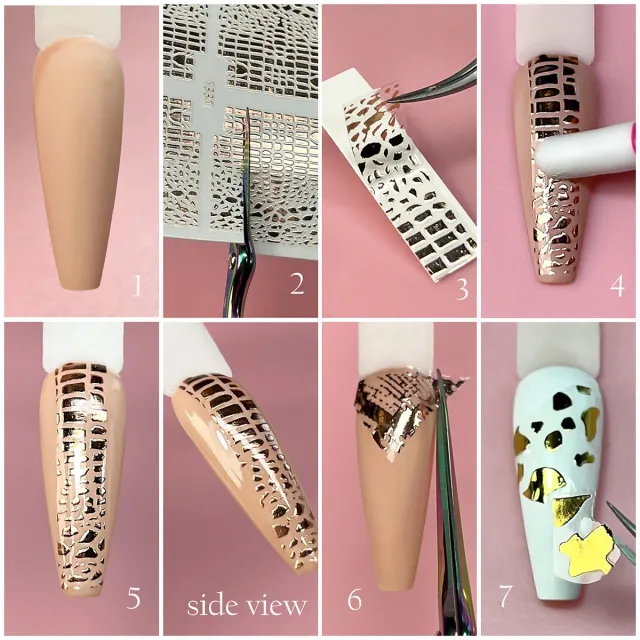 Nail stickers Jn #1 / black – foto 2
